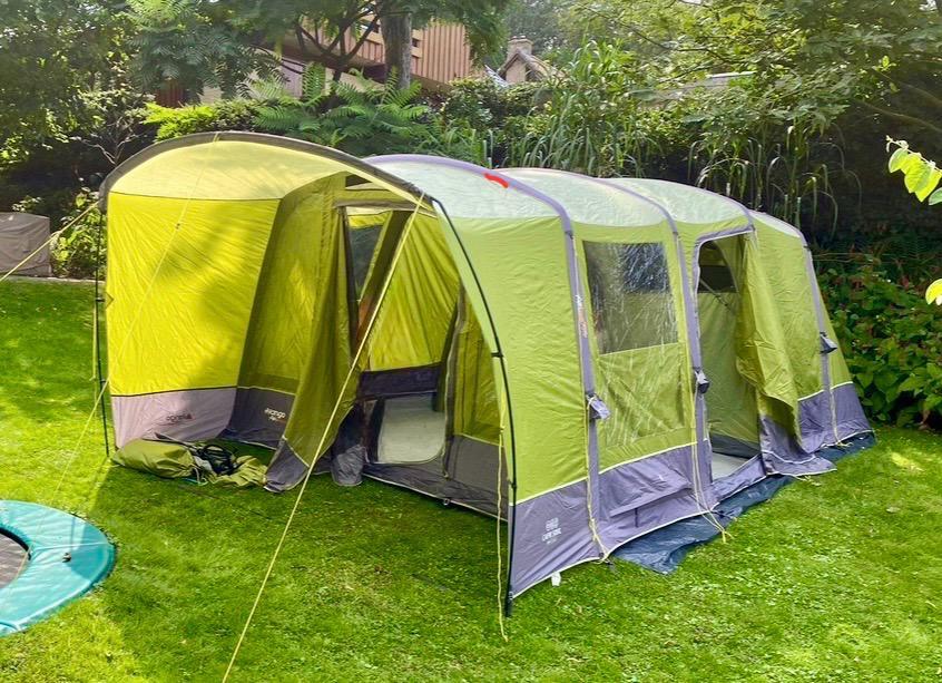 Vango kampeertent 400 XL AIR, Ophalen, Gebruikt, Tot en met 4