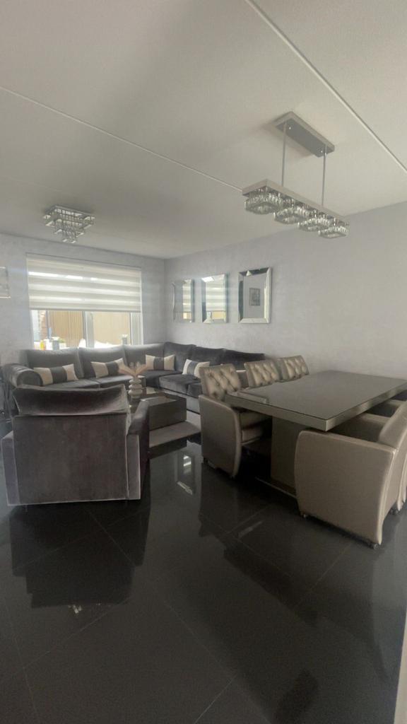 Volledige woonkamer inclusief eethoek, Huis en Inrichting, Complete eetkamers, Ophalen of Verzenden, Gebruikt, 6 tot 8 stoelen