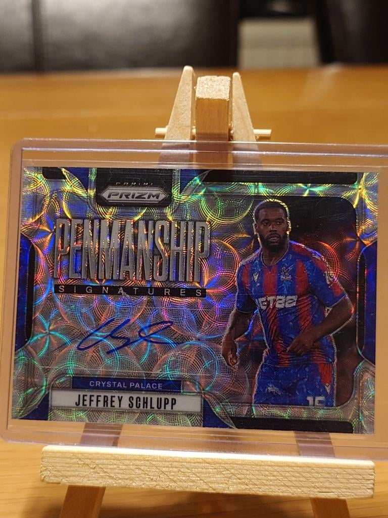 Panini Prizm Jeffrey Schlupp Crystal Palace Auto, Verzenden, Zo goed als nieuw