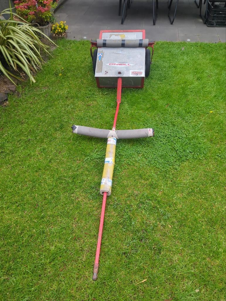 Fietskar voor windsurfen, Watersport en Boten, Ophalen, Gebruikt, Overige typen, Minder dan 5 m²