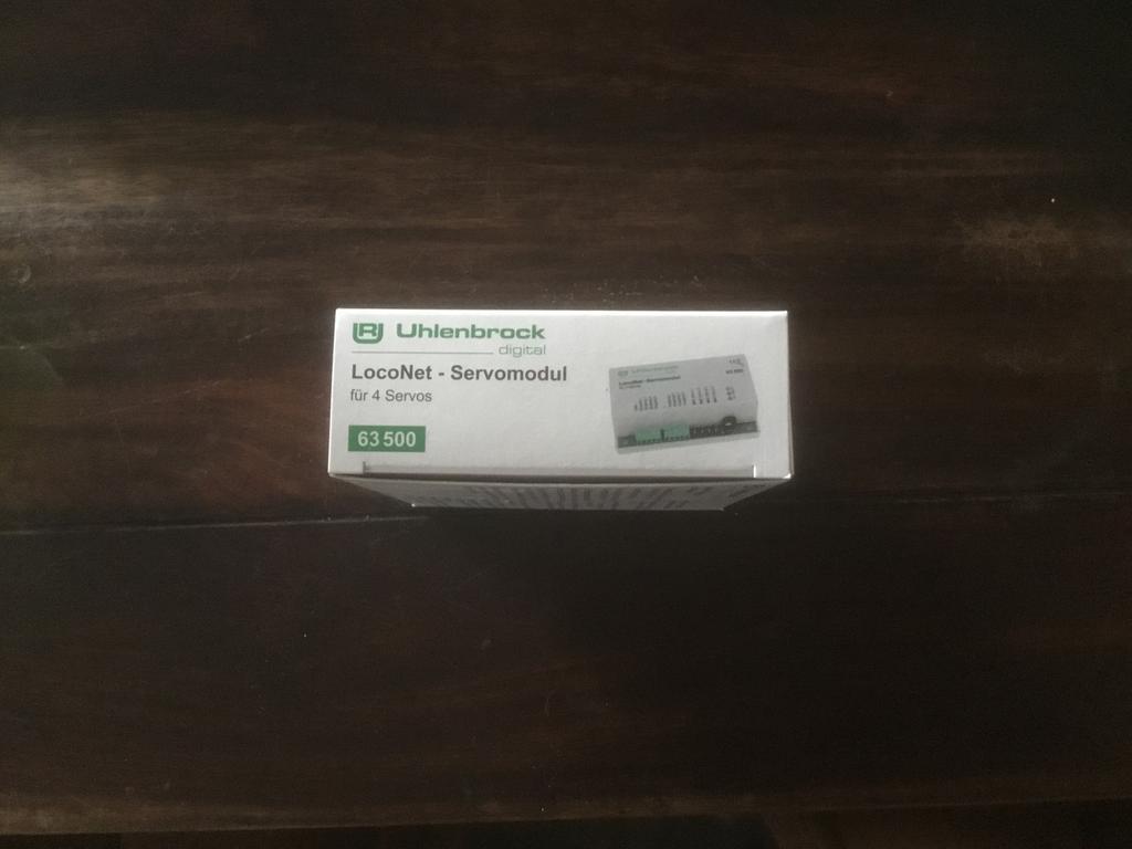 Uhlenbrock LocoNet-Servomodul 63500, Overige merken, Gelijkstroom of Wisselstroom, Overige typen, Ophalen of Verzenden