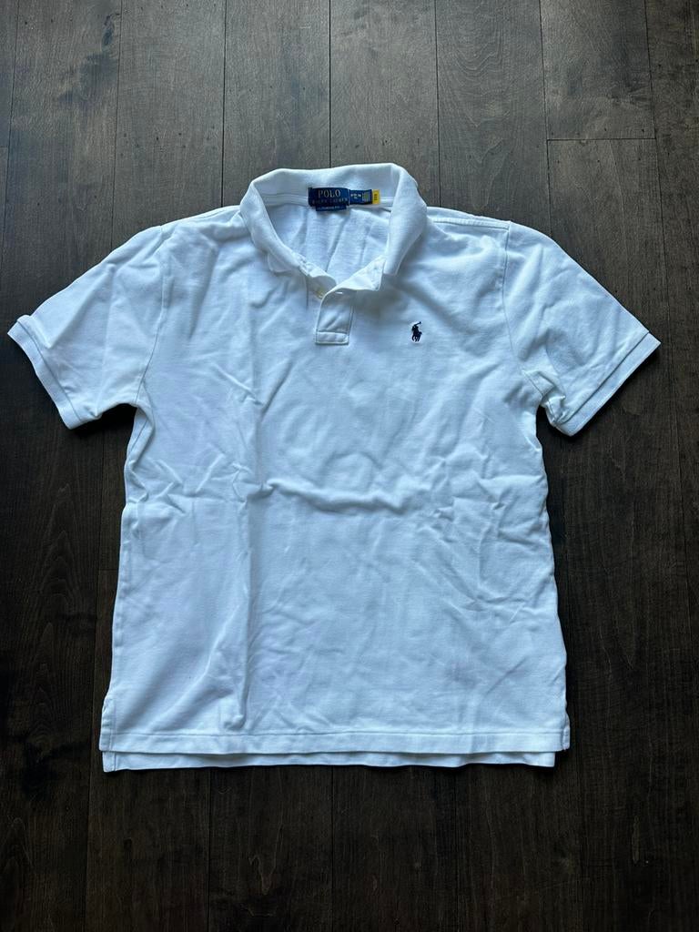 Ralph Lauren polo maat 18-20 wit, Ralph Lauren Polo, Wit, Ophalen of Verzenden, Zo goed als nieuw