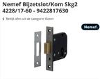 Nemef Veiligheidsslot 4228  + sluitkom - Nieuw in doos!, Ophalen of Verzenden, Nieuw, IJzer, Slot