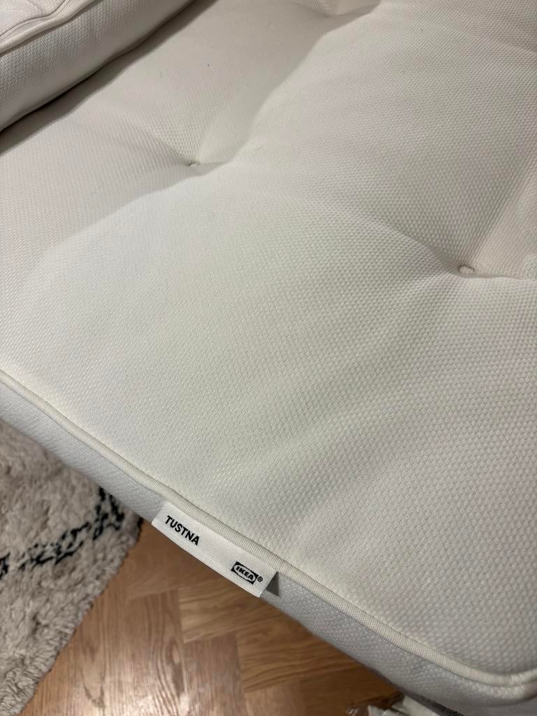 IKEA TUSTNA topmatras – 180x200 cm – zo goed als nieuw, Ophalen, Zo goed als nieuw, Tweepersoons, 180 cm
