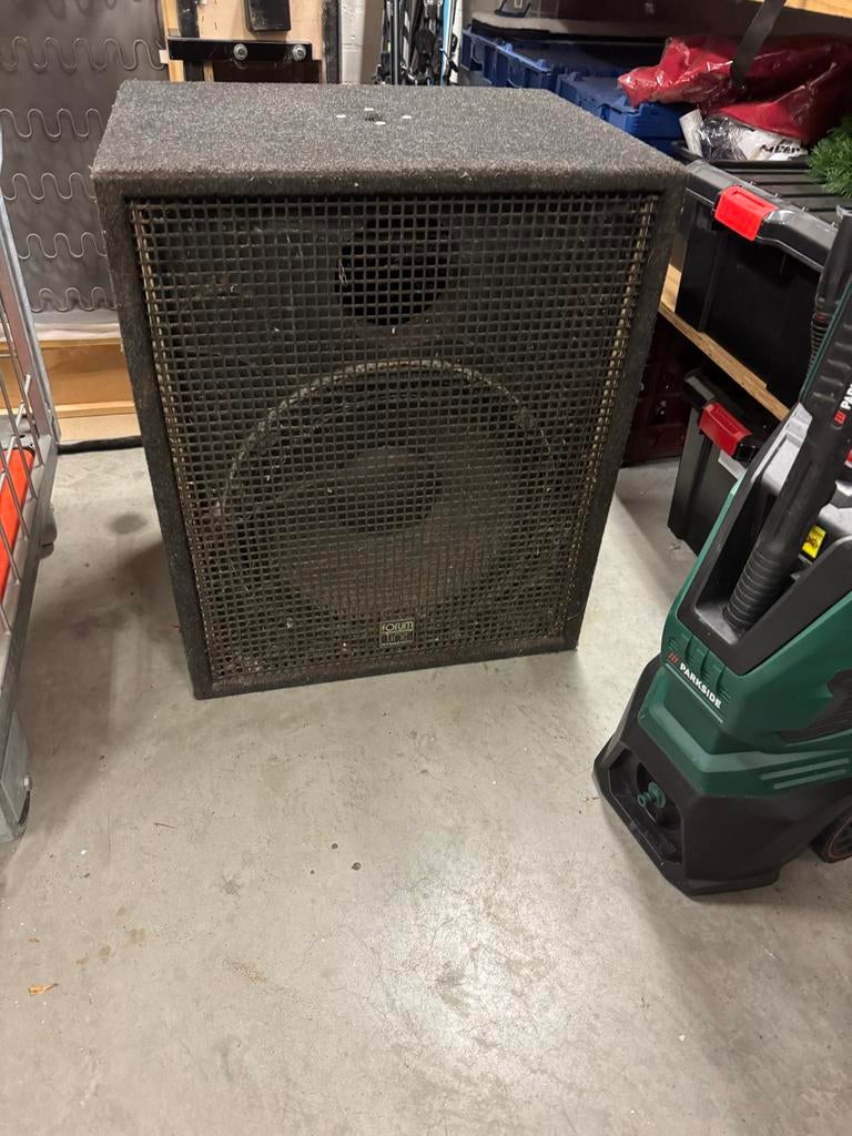 Dynacord forumline, 18inch subwoofer/basbox, Ophalen, 120 watt of meer, Subwoofer, Overige merken