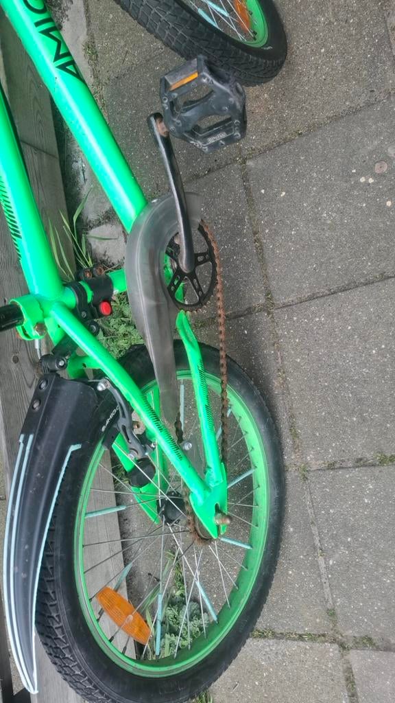 Amigo Fly Kinderfiets 20 inch - Groen, Fietsen en Brommers, Fietsen | Kinderfietsjes, Ophalen, Gebruikt, 20 inch of meer, Amigo