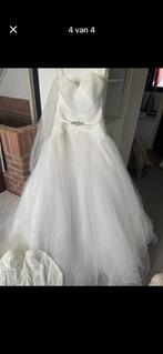 Mooie trouwjurk, Ophalen of Verzenden, Gedragen, Wit, Trouwjurk