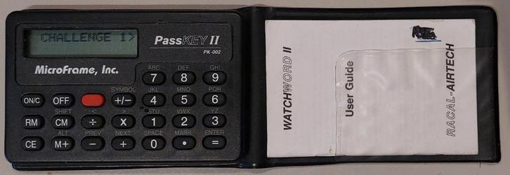 Microframe PassKEY II (model PK-002), Computers en Software, Overige Computers en Software, Zo goed als nieuw, Verzenden