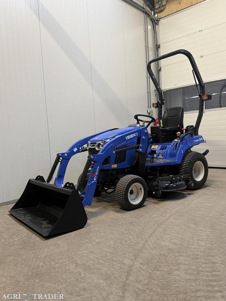 Iseki txgs24 met voorlader demo hydrostaat, Zakelijke goederen, Agrarisch | Tractoren, tot 2500, Overige merken, tot 80 Pk, Gebruikt