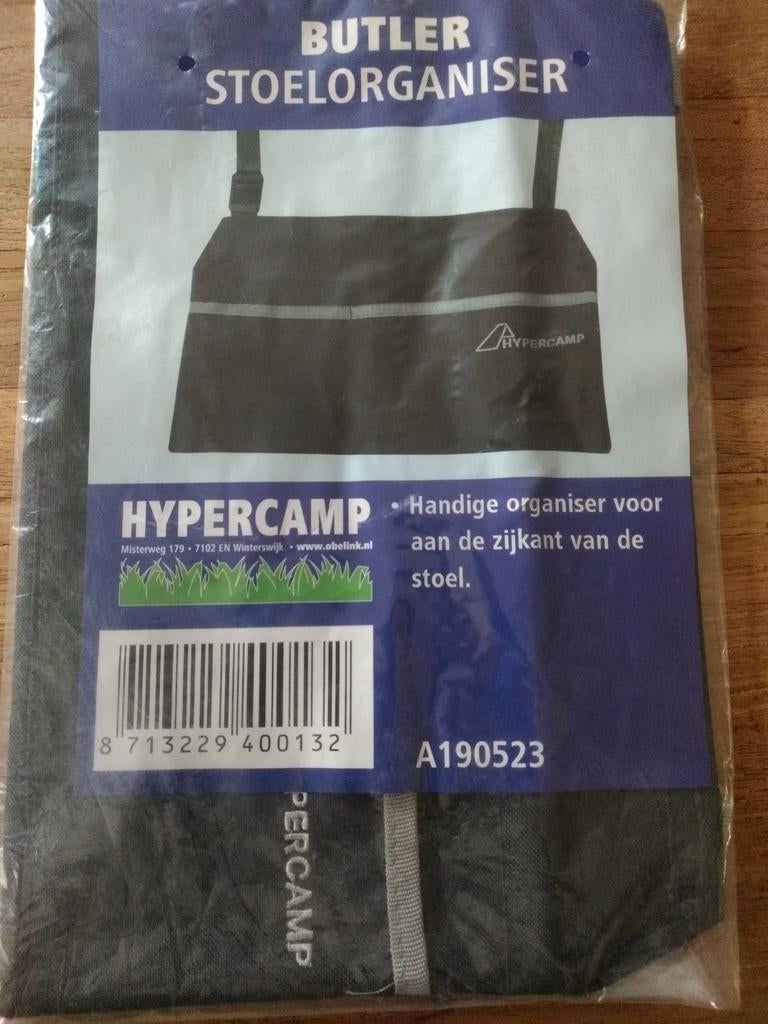 Butler stoel organizer Hypercamp, Caravans en Kamperen, Kampeeraccessoires, Ophalen of Verzenden, Nieuw