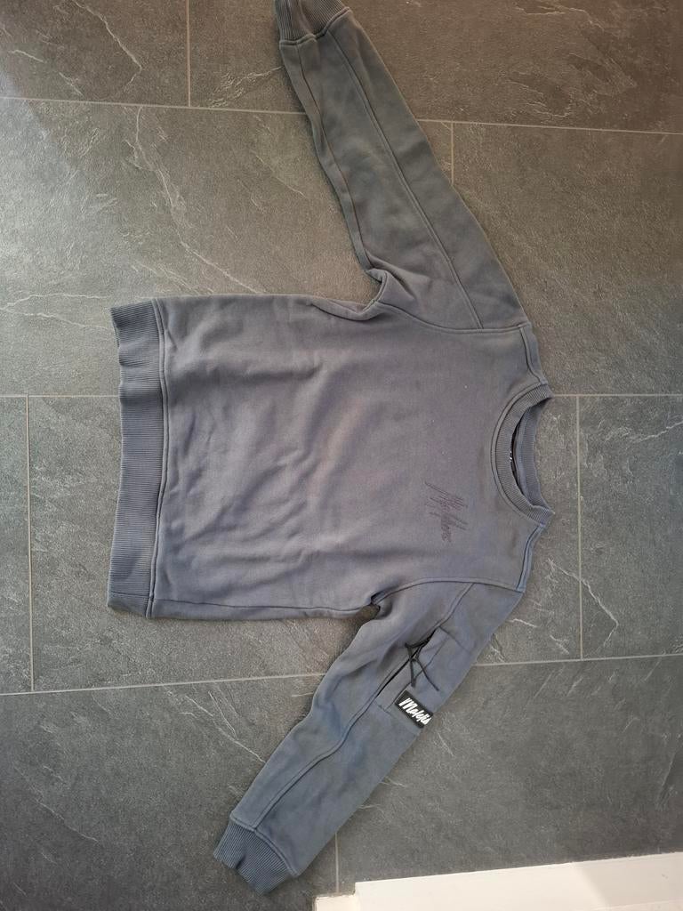 Grijze trui Malelions, Ophalen of Verzenden, Zo goed als nieuw, Jongen, Trui of Vest