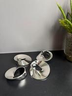 Zilveren servetringen - 4 stuks, Antiek en Kunst, Ophalen of Verzenden