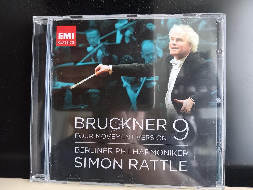 Bruckner Four Movement Version 9 Berliner / Simon Rattle, Ophalen of Verzenden, Modernisme tot heden, Zo goed als nieuw, Overige typen