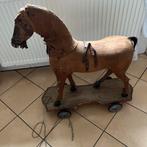 Antiek paard op wielen, Ophalen of Verzenden, Gebruikt