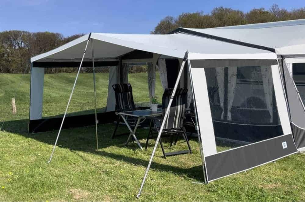 Voortentluifel met twee zijwanden, Caravans en Kamperen, Tenten, Ophalen, Tot en met 4