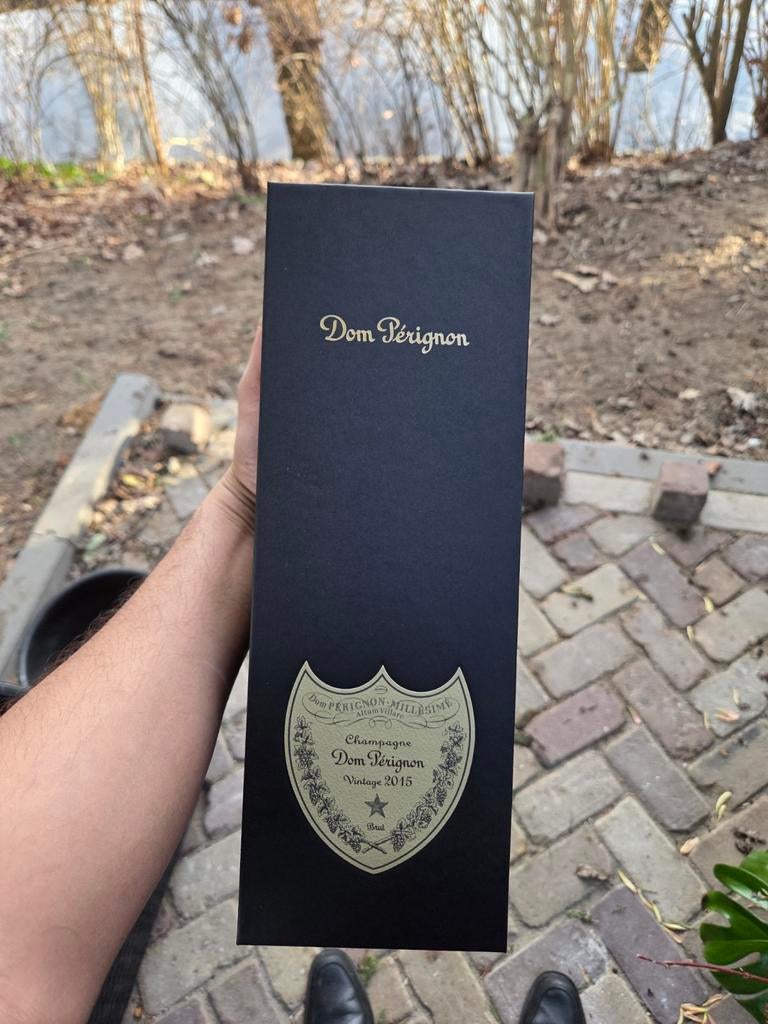 Lege Dom Pérignon flessen en doos, Ophalen of Verzenden