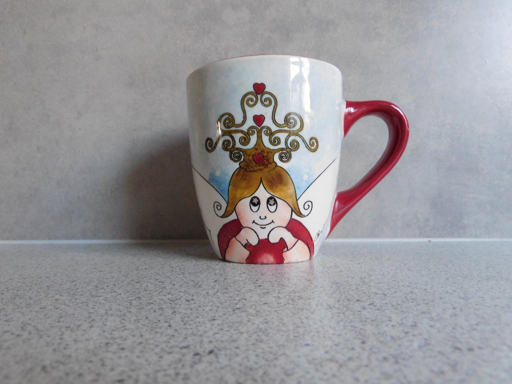 Mok 10,5x9 cm. Kerst Engel JET by ter Steege, Ophalen of Verzenden, Zo goed als nieuw, Overige stijlen, Kop(pen) en/of Schotel(s)