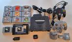 nintendo 64, Ophalen of Verzenden, Zo goed als nieuw, Met 2 controllers, Met games