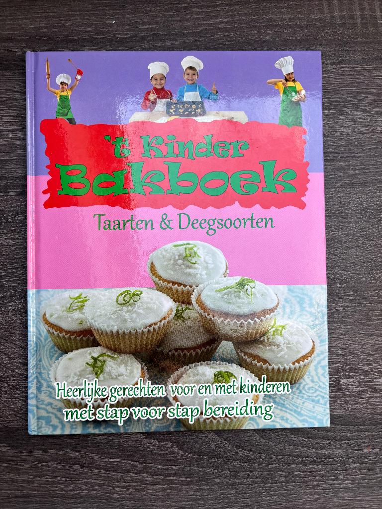 "t kinder bakboek, Ophalen, Zo goed als nieuw, Nederland en België, Taart, Gebak en Desserts