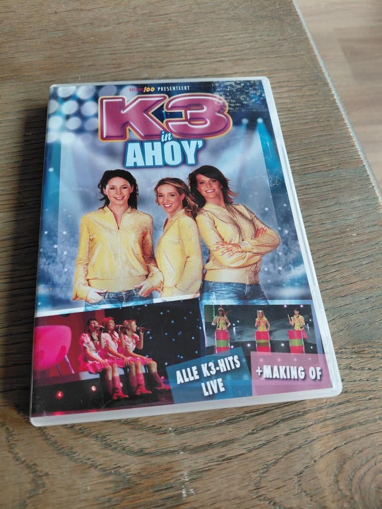 K3 in Ahoy dvd. 2006., Cd's en Dvd's, Dvd's | Kinderen en Jeugd, Gebruikt, Tv fictie, Overige genres, Alle leeftijden, Ophalen of Verzenden