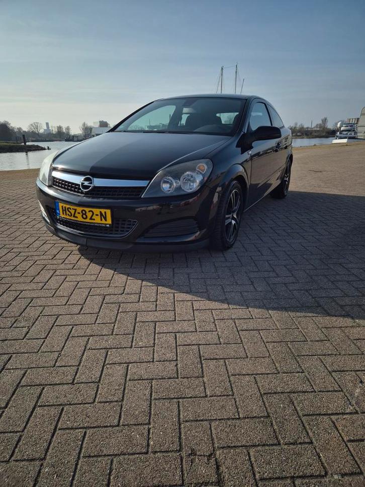 Opel Astra 1.4 16V GTC 2008 Zwart., Auto's, Opel, Particulier, Astra, Benzine, Hatchback, Handgeschakeld, Geïmporteerd, Zwart