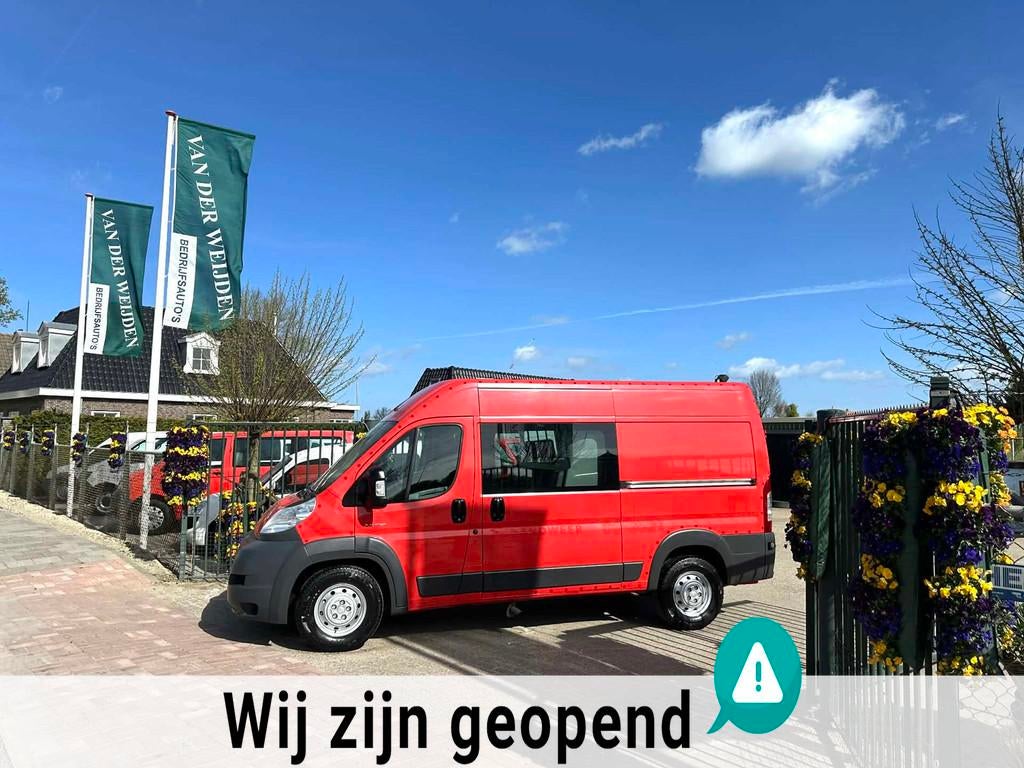 Citroen Jumper 35 2.2 HDI L2H2 7 Pers. 52.561 km.! Marge You, Auto's, Bestelauto's, Voorwielaandrijving, Gebruikt, 4 cilinders