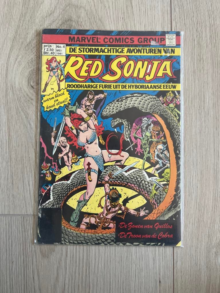 Red Sonja nummer 4, Boeken, Strips | Comics, Eén comic, Ophalen of Verzenden, Gelezen, Amerika