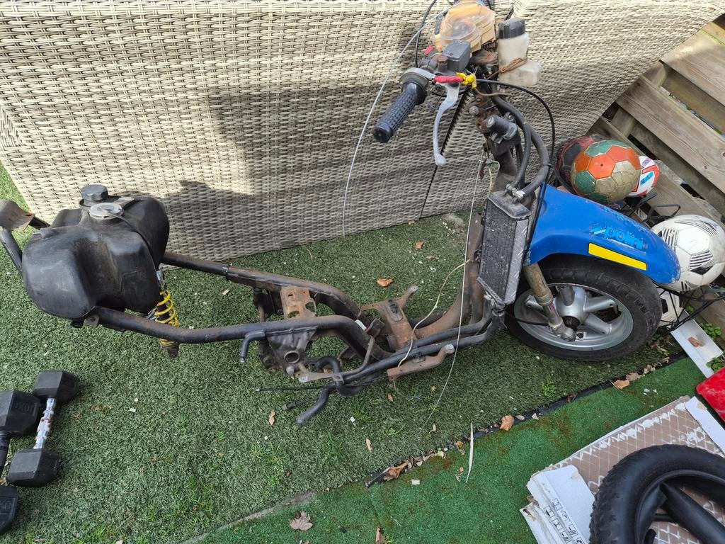 Aprilia rally  frame, Eén persoon