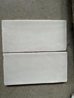 Witte matte tegels 7,5x15, Ophalen, 60 cm of meer, Nieuw, Minder dan 20 cm