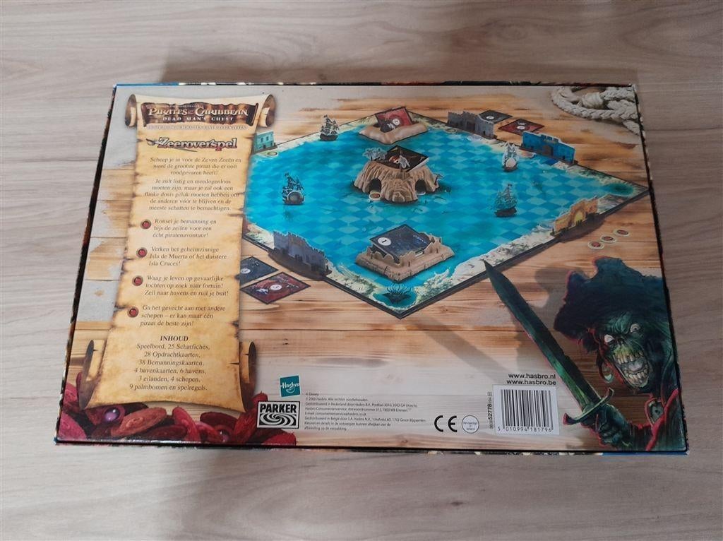 pirates of the caribbean zeeroverspel [s1204], Hobby en Vrije tijd, Gezelschapsspellen | Bordspellen, Verzenden, Zo goed als nieuw
