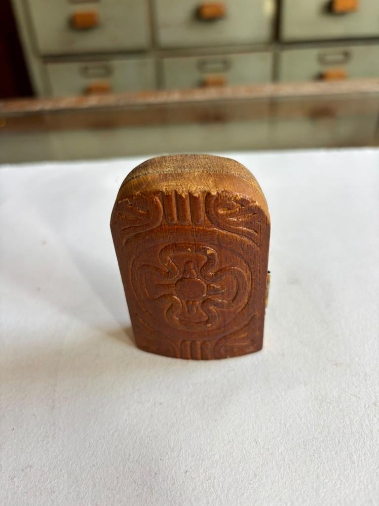 Orthodox Religieus Drieluik – Houten Icoon, ca. 1890–1920, Antiek en Kunst, Ophalen of Verzenden