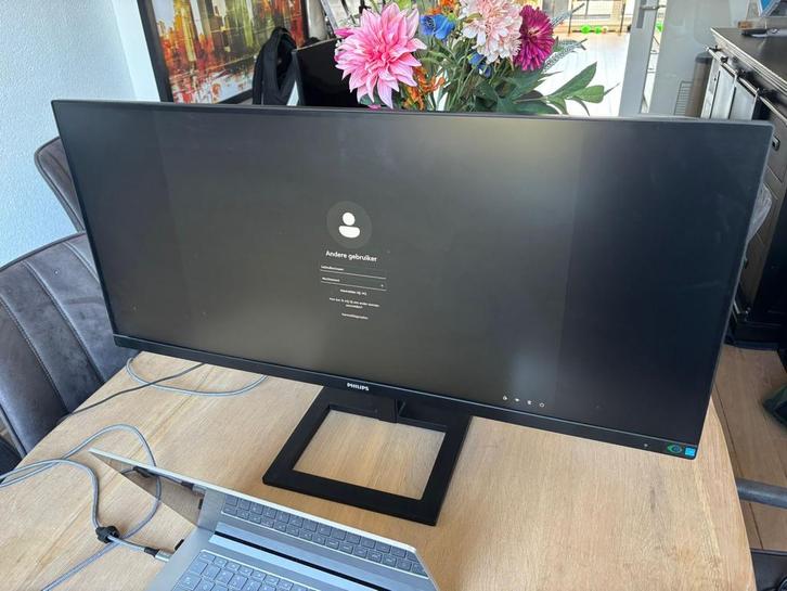 Philips 34 inch Ultrawide Monitor (34SE2AE/00), Computers en Software, Monitoren, Zo goed als nieuw, 61 t/m 100 Hz, DisplayPort