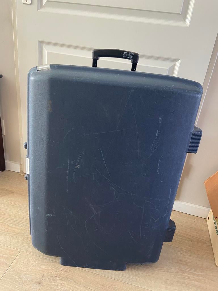 Koffer hardcase met cijferslot, Sieraden, Tassen en Uiterlijk, Koffers, Gebruikt, Hard kunststof, 70 cm of meer, 55 cm of meer