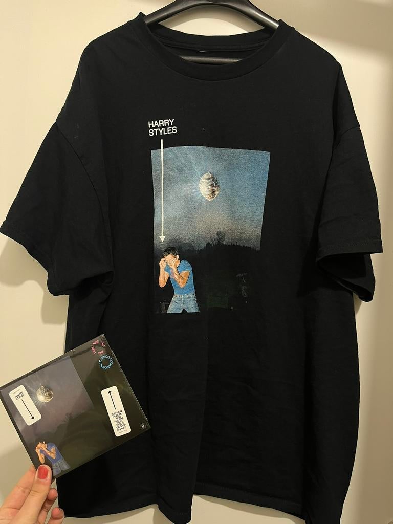 Harry Styles Merch (Shirt+CD) NIEUW IN VERPAKKING, Ophalen of Verzenden, Nieuw, Maat 48/50 (M), Wit
