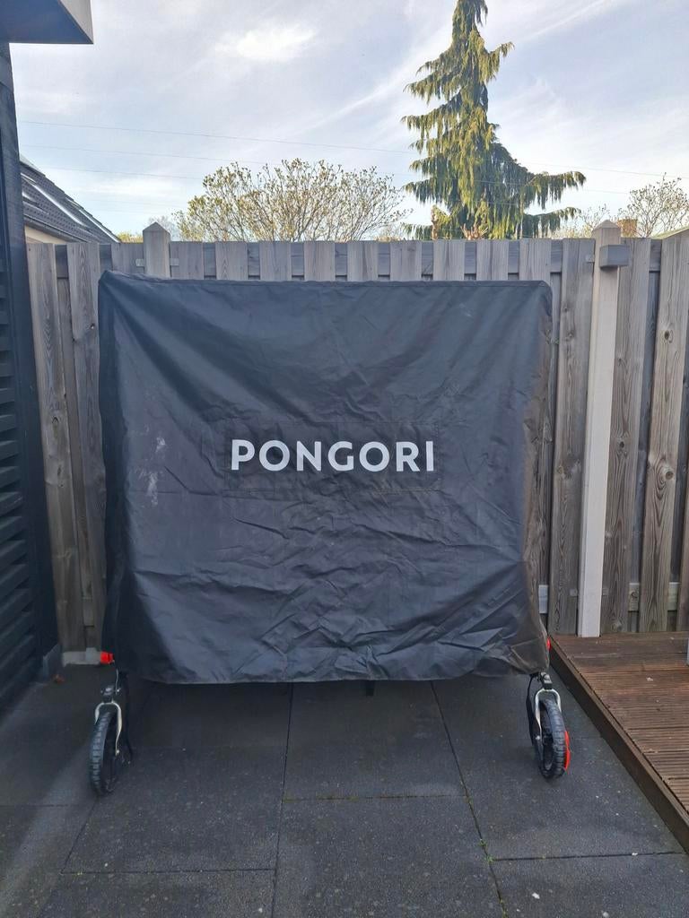 PONGORI tafeltennistafel met batjes en balletjes, Sport en Fitness, Tafeltennis, Ophalen
