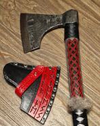 Viking strijd bijl axe vikings vikingbijl Damast, Ophalen of Verzenden