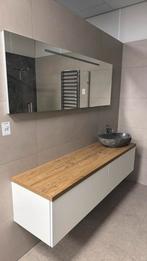 Badkamermeubel nieuw 180 breed incl spiegel en kom ennkraan, Huis en Inrichting, Badkamer | Badkamermeubels, Ophalen, 150 tot 200 cm