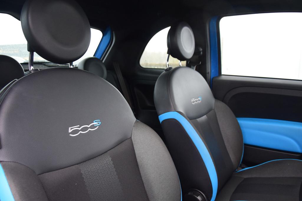Fiat 500 0.9 TwinAir Turbo 500S Pano/Schuifdak Priv/Glass, Auto's, Fiat, Voorwielaandrijving, Gebruikt, Leder en Stof, 905 kg