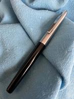 Pelikan Pelikano Vulpen Zwart met een Stalen Dop, Ophalen of Verzenden, Gebruikt, Vulpen, Overige merken