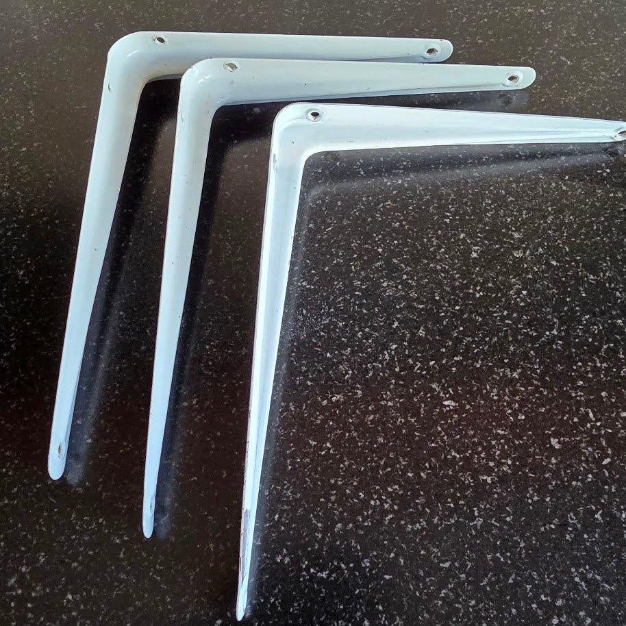 stevige metalen plankdragers 3 x, Ophalen of Verzenden, Zo goed als nieuw