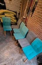 6 eetkamerstoelen, Ophalen, Gebruikt