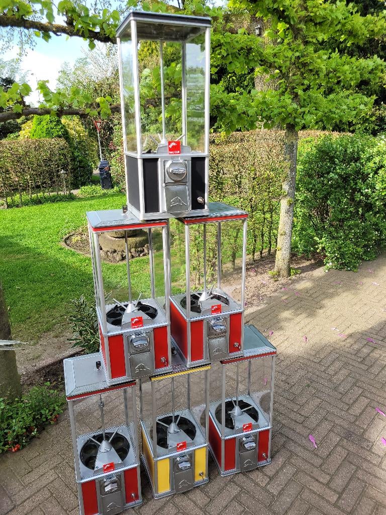 BEAVER surprise ballen automaten retro fifties sixties, Verzamelen, Automaten | Overige, Ophalen, Zo goed als nieuw