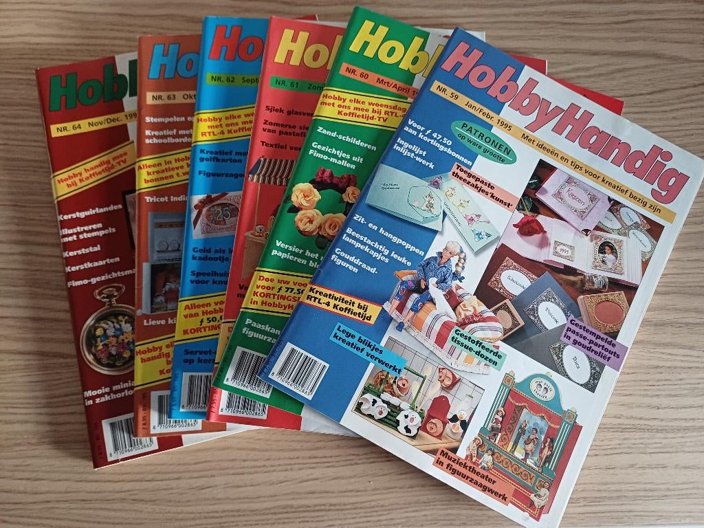 Hobby handig jaargang 1995, Boeken, Hobby en Vrije tijd, Ophalen of Verzenden, Gelezen, Overige onderwerpen