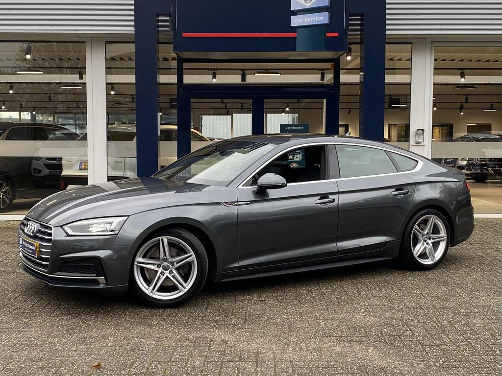 Audi A5 Sportback 2.0 TFSI MHEV Sport S-line Edition 190 Pk, Auto's, Gebruikt, 1984 cc, Leder en Stof, Origineel Nederlands