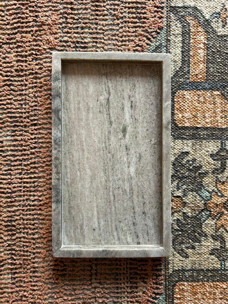 Stijlvol marmeren dienblad - Rechthoekig, Huis en Inrichting, Woonaccessoires | Dienbladen, Ophalen of Verzenden, Zo goed als nieuw