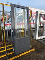 Achterdeur 825x1935  dubbelglas, slot en scharnieren, Gebruikt, 80 tot 100 cm, Minder dan 200 cm, Ophalen of Verzenden