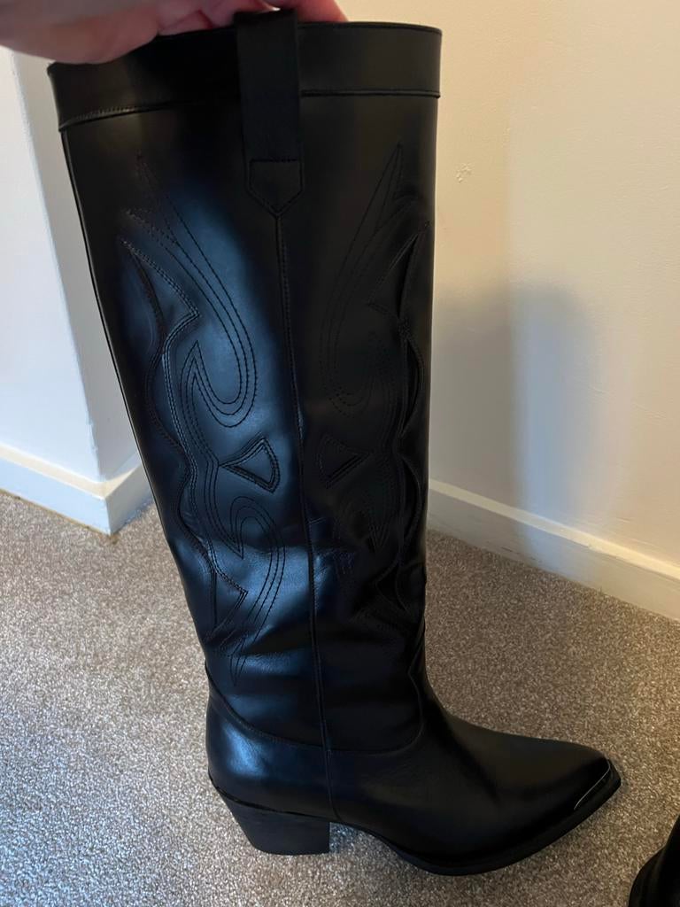 Toral cowboylaarzen maat 41 nieuw, Ophalen of Verzenden, Nieuw, Zwart, Hoge laarzen