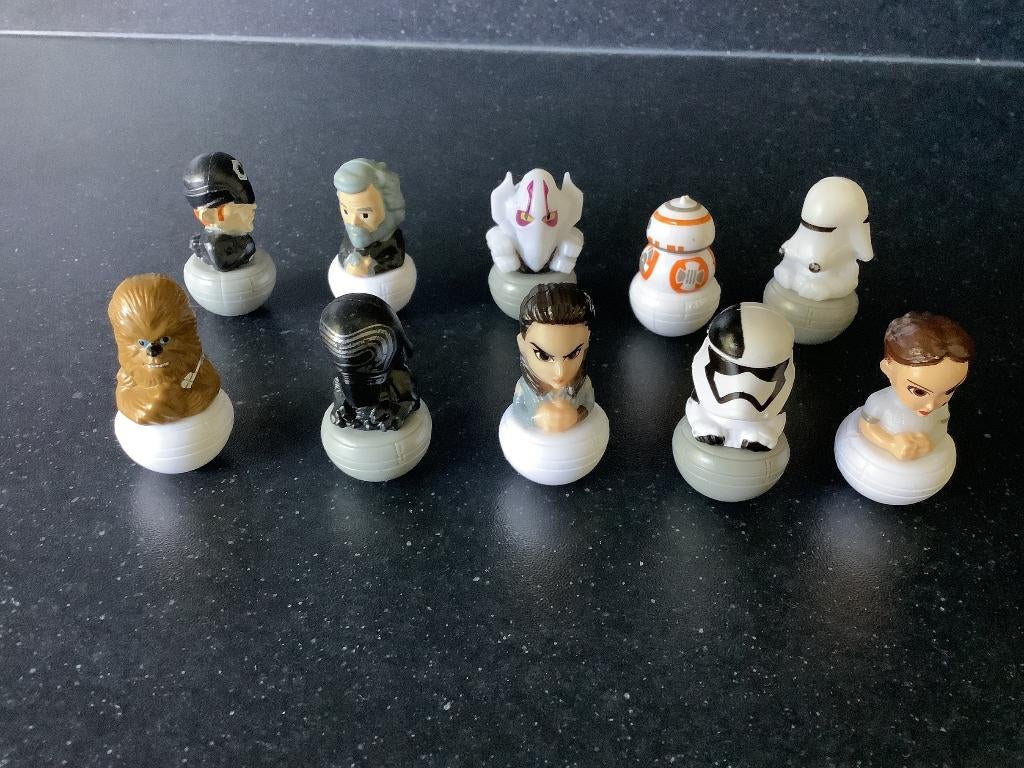10 verschillende star wars poppetjes rollinz emté 0,50/stuk, Ophalen of Verzenden, Zo goed als nieuw