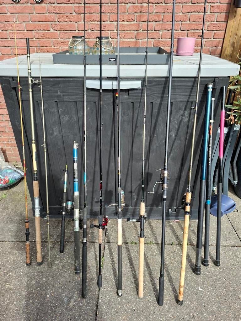 Diverse visspullen, Watersport en Boten, Hengelsport | Witvissen, Complete set, Ophalen