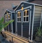 2x Keter Manor 65 tuinhuis. Gebruikt als cavia verblijf, Tuin en Terras, Tuinhuizen, Ophalen, Minder dan 250 cm